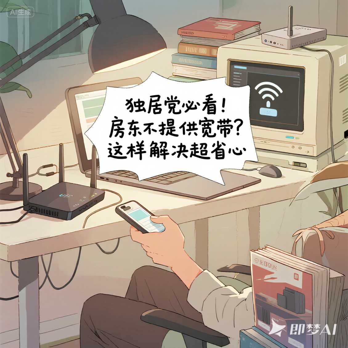 二七区独居党必看！房东不提供宽带？这样解决超省心